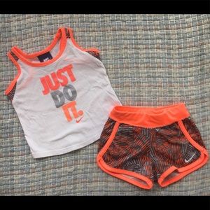 12 month Nike outfit, matching top/bottom